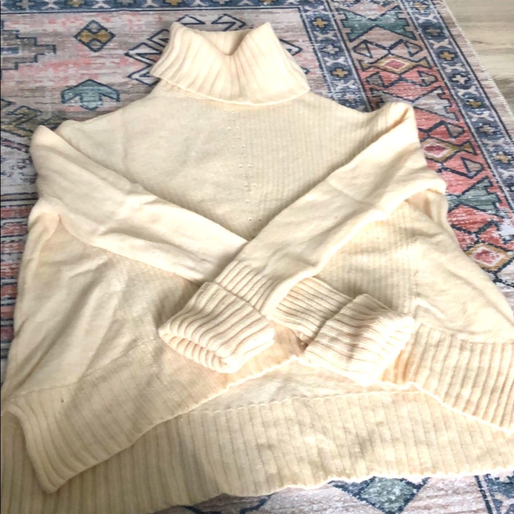 MOTH cream Sweater (Anthropologie)- M